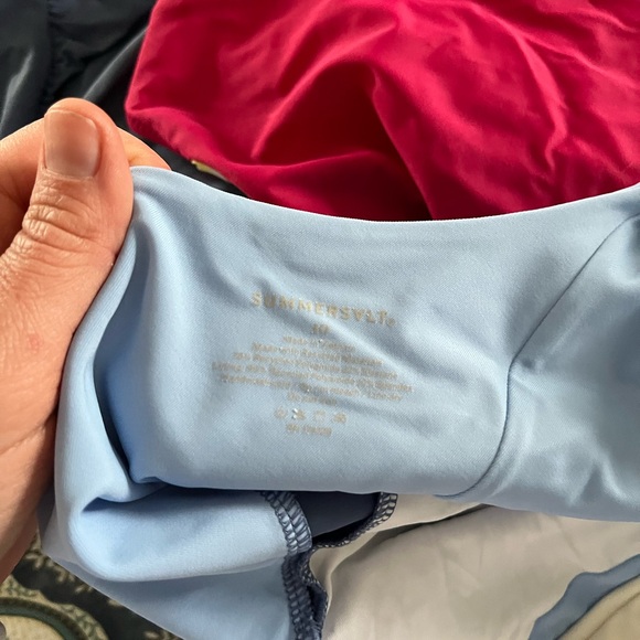 Summersalt Sidestroke Spritz Summer Berry White sz 10 - Picture 6 of 6